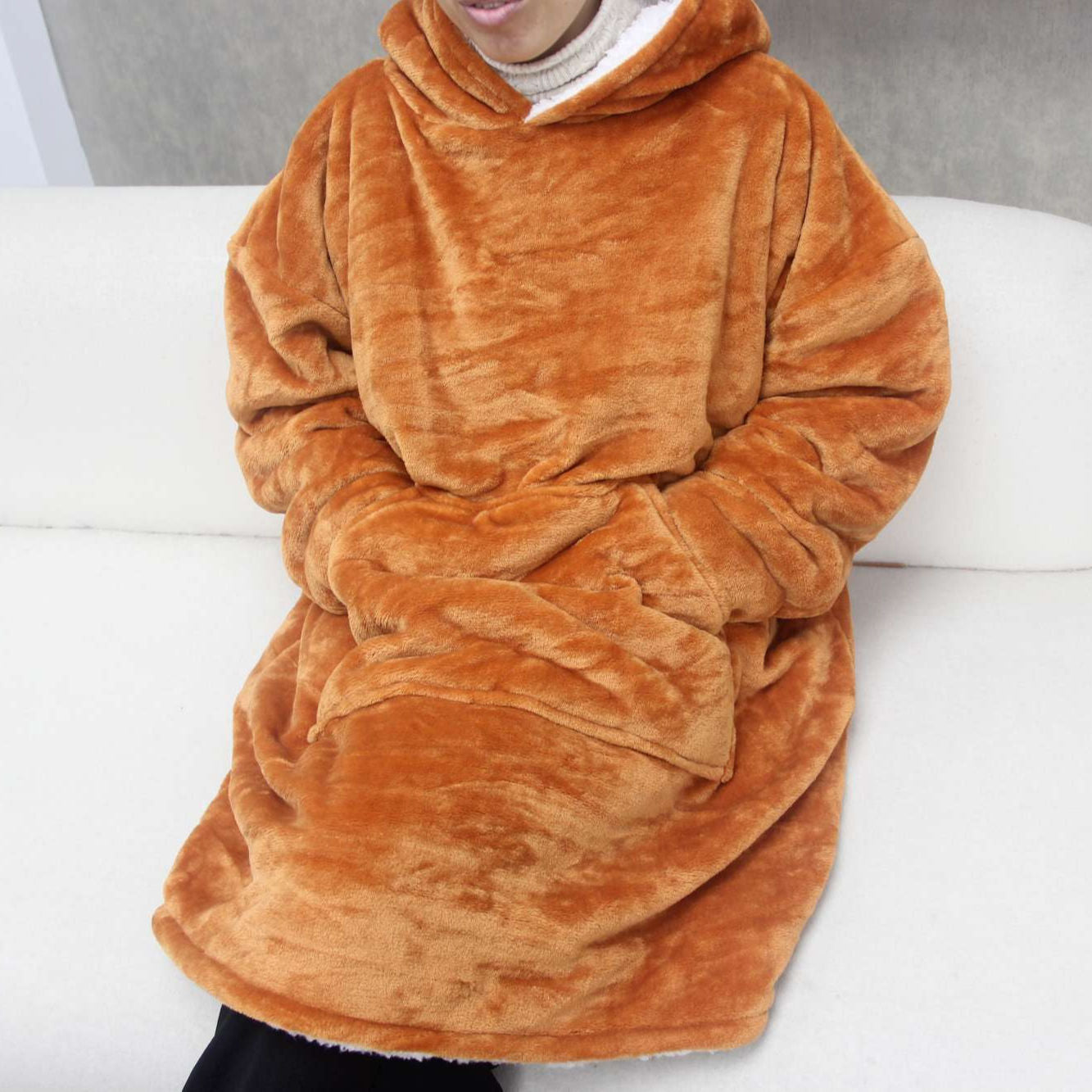 Oversized Blanket Hoodie Cozy Fleece hoodie blanket