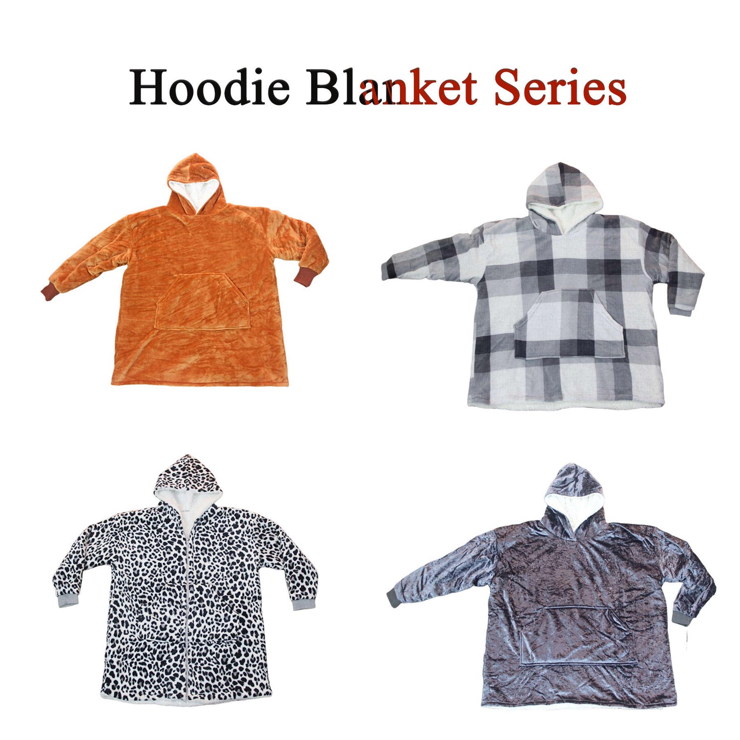 Oversized Blanket Hoodie Cozy Fleece hoodie blanket